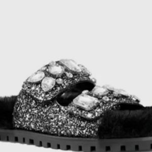Michael Kors Stark Slides size 7